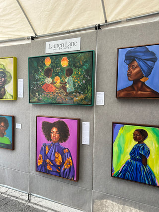 In the Garden | Limited Edition Archival Giclee Print on Stretched Canvas