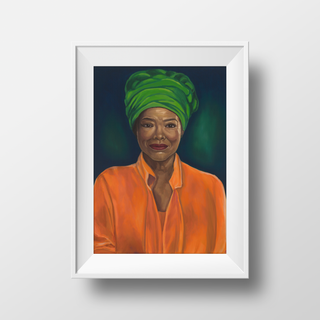 Maya's Word - Archival Art Print