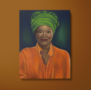 Maya's Word | Limited Edition Archival Giclee Print on Stretched Canvas