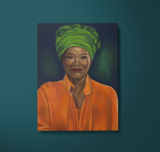 Maya's Word | Limited Edition Archival Giclee Print on Stretched Canvas