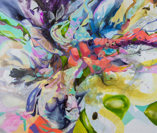 Throw off Everything that Hinders | Original Oil Painting