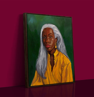 Golden | Limited Edition Archival Giclee Print on Stretched Canvas